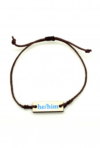 he/him Bracelet